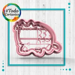 Pusheen mermaid cat cutter
