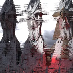 Ramesses Great pyramid under construction 5