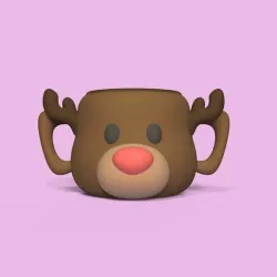 Reindeer Mug