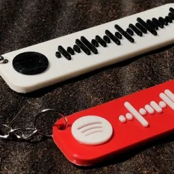 Rick Roll Keychain