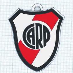river plate keychain