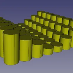 round chess board // STL file