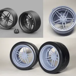 RYFT Custom 1:18 WHEELS FOR BOOST WARS GTR R35