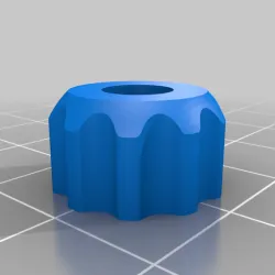Sanding Block 25mm knob for rounded head screw