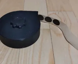 Shooting target repair sticker dispenser