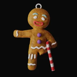 Shrek Gingerbread Cookie