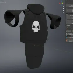 Skull THOR Kevlar Body Armor - Military grade