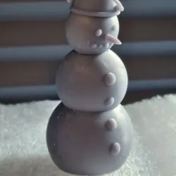 Snowman with Bucket snowman