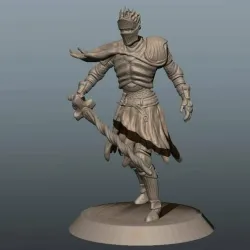 Soul of Cinder - Dark Souls 3 - 3D Printable STL Model