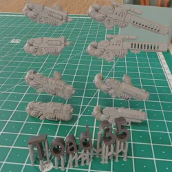 Space dwarf warrior from celtic tribes - Close combat and heavy weapons [presupported]