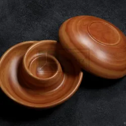 Spiral Bowl - CNC Files for Wood (STL)