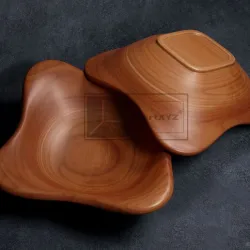 Square Bowl - CNC Files for Wood (STL)