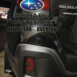 Subaru Outback Reflector Overlays