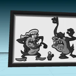 taz+ taz wife - tile