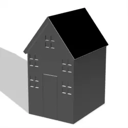 Townhouse CANDLE 3D