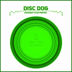 Ultimate Disc Dog / Frisbee for TPU 3d Print