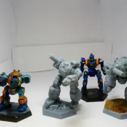 URW-100A Urban Warrior - 50t medium mech