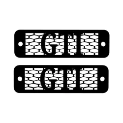VW MK1 GTI INDICATOR SHADES - HONEYCOMB