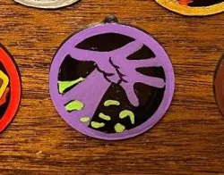 warcraft warlock keychain