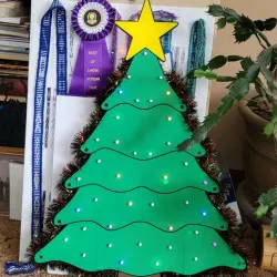 30" Tall Wall Hanging Christmas Tree
