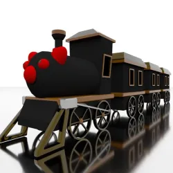 3D TRAIN MODEL