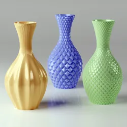 3Dprint vase (Set of 3 models)