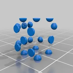 6 Sided Die for Dual Extruders