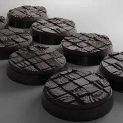 8x 25mm base with pavement v2 (+toppers)