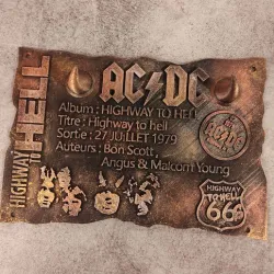 ACDC Higway to hell plate