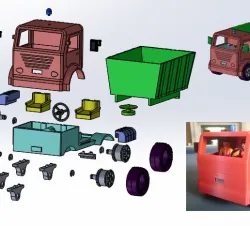 Adaptable truck Play M 29 pieces (15 files)