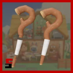 Animal Crossing Tree Branch Wand Replica Prop