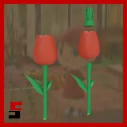 Animal Crossing Tulip Wand Replica Prop