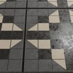 Antique Tiles 3D Model