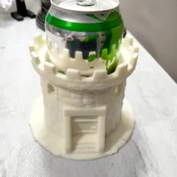 Battle Coaster, Fantasy Castle Tower Beverage Holder
