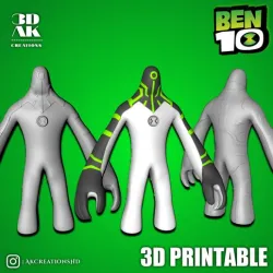Ben 10 Upgrade 3d Print Ready Model