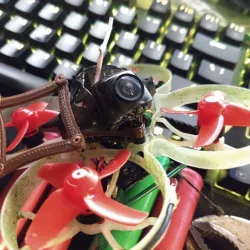 BetaFpv Beta75 Pro frame brace for Mobula7 transplant
