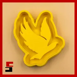 Bird cookie cutter