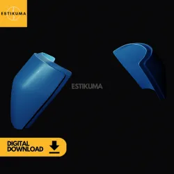 Bo Katan Star Wars Character Shoulder Armor Digital 3D Model (download) - STL ONLY