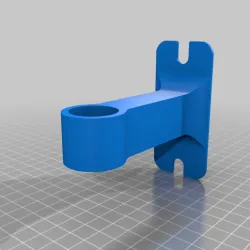 Bracket to mount iTap bottle filler on Grifo capper.