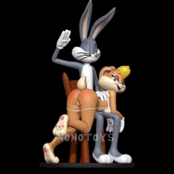 Bugs Spanking Lola NSFW