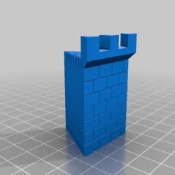 Castle Walls and Wizard Tower
