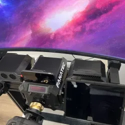Catch for Samsung C49 on SimLab P1-X Extrusion Sim Rig