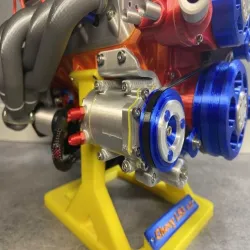 Chevy LS3 (14/16) / A/C Compressor add-on