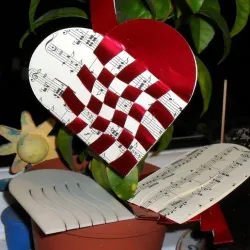 Christmas Danish Heart templates