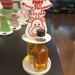 Christmas Shot Holder