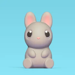Cute Sitting Bunny