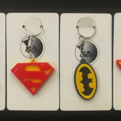 DC Comics keychains