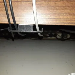 Desk cable guide