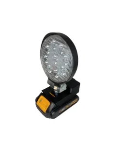 DeWalt 18V XR battery adapter work lamp halogen