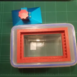 DIY Wash Station for Anycubic Photon / Photon S lid food box